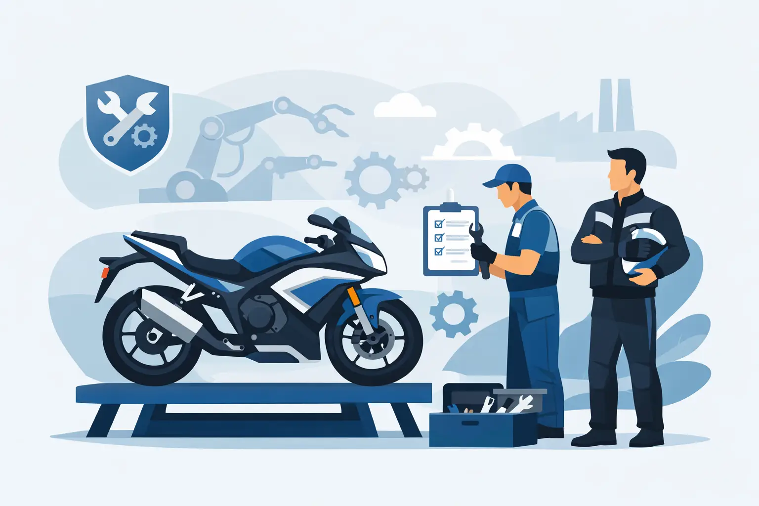 Factory Motorcycle Service Benefits for Riders